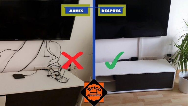 Disimular Cables Tv Colgada Pared Actualizado Marzo